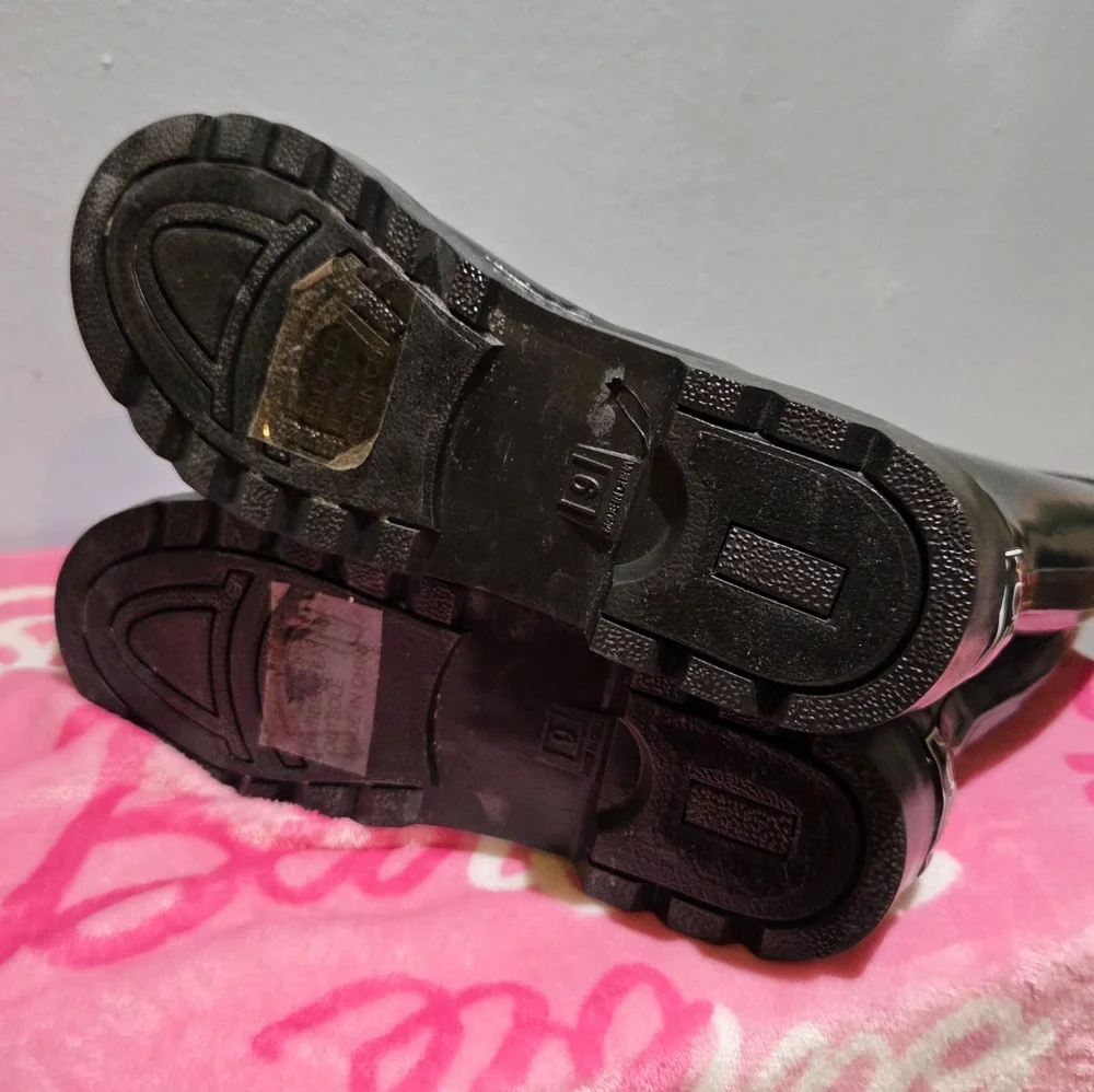 Sugar Women's Black Rain Boot, Size 9 - Picture 8 of 9